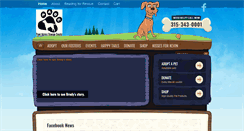 Desktop Screenshot of pawsacrossoswegocounty.com